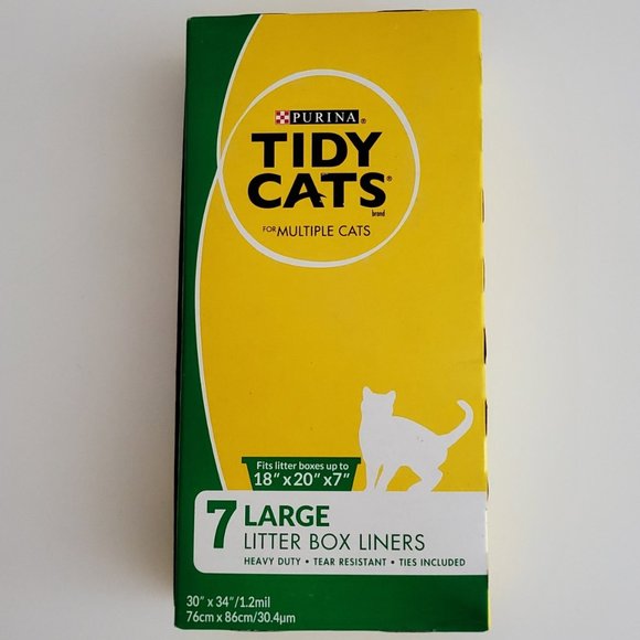 Purina Tidy Cats for Multiple Cats Large Litter Box Liners | 1 Box of 7 Liners - Picture 8 of 8